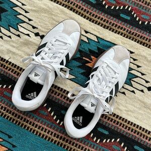 Adidas White and Black Sneakers